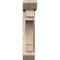 Ekena Millwork Merced Slat Smooth Bracket w/ Offset Brace, Douglas Fir, 5 1/2"W x 22"D x 26"H BKT0604X22X26MRC06SDF - alternate 2